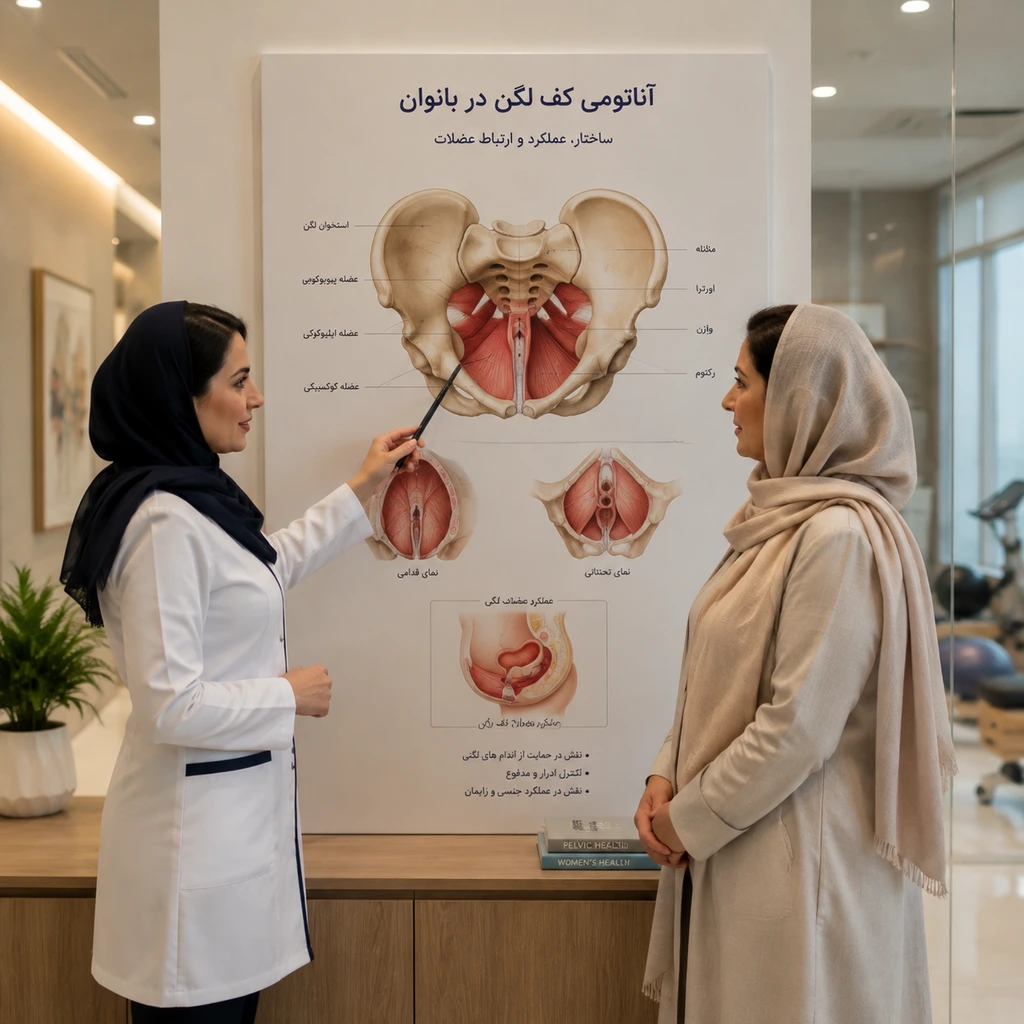 درمان افتادگی اندامهای لگنی با فیزیوتراپی